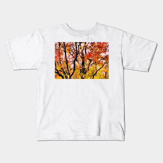 Autumn Kids T-Shirt by baksuart